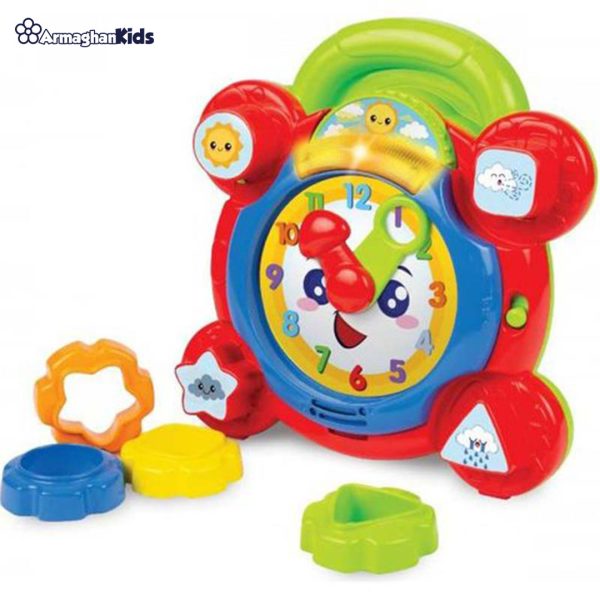 خرید آنلاین و حضوری اسباب بازی آموزشی ساعت موزیکال وين فان در فروشگاه سیسمونی ارمغان