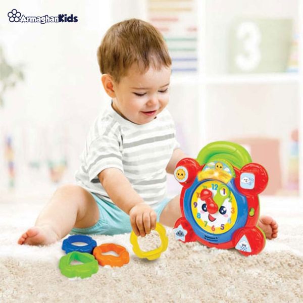 خرید آنلاین و حضوری اسباب بازی آموزشی ساعت موزیکال وين فان در فروشگاه سیسمونی ارمغان