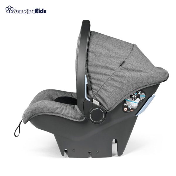 خرید حضوری و آنلاین ست 4 تکه کالسکه پگ پرگو مدل Futura Modular Cinder در فروشگاه سیسمونی ارمغان