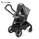 خرید حضوری و آنلاین ست 4 تکه کالسکه پگ پرگو مدل Futura Modular Cinder در فروشگاه سیسمونی ارمغان