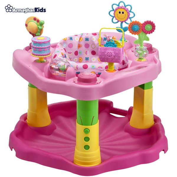 evenflo-exersaucer-activity-center-123-tea-for-me-1 خرید حضوری و آنلاین میز بازی ایون فلو مدل exersaucer 1-2-3 tea for me در فروشگاه سیسمونی ارمغان