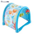 خرید حضوری و آنلاین تشک بازی فیشر پرایس مدل Kick n Crawl Musical Seahorse Gym در فروشگاه سیسمونی ارمغان