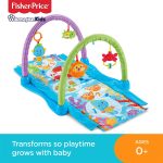 خرید حضوری و آنلاین تشک بازی فیشر پرایس مدل Kick n Crawl Musical Seahorse Gym در فروشگاه سیسمونی ارمغان