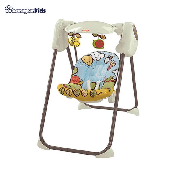 خرید حضوری و آنلاین تاب برقی نوزاد پروژکتوری موزیکال فیشر پرایس در فروشگاه سیسمونی ارمغان