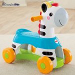 خرید حضوری و آنلاین چهارچرخه کودک فیشر پرایس مدل Rollin Tunes Zebra در فروشگاه سیسمونی ارمغان