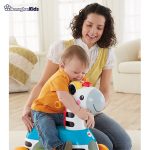 خرید حضوری و آنلاین چهارچرخه کودک فیشر پرایس مدل Rollin Tunes Zebra در فروشگاه سیسمونی ارمغان