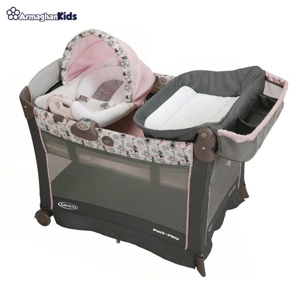 خرید حضوری و آنلاین تخت و پارک گراکو مدل Pack 'n Play Playard with Cuddle Cove در فروشگاه سیسمونی ارمغان