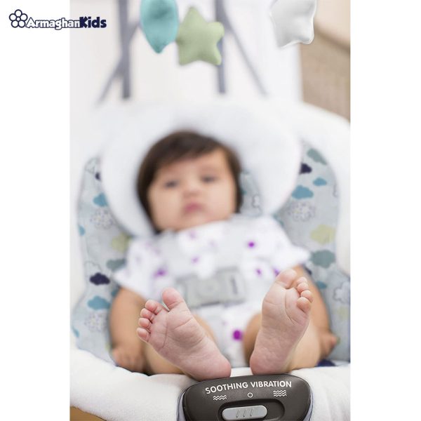 خرید حضوری و آنلاین تاب برقی و نی نی لای لای گراکو مدل GRACO Simple Sway در فروشگاه سیسمونی ارمغان