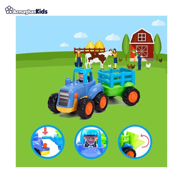 خرید حضوری و آنلاین اسباب بازی تراکتور هولا کد 326B در فروشگاه سیسمونی ارمغان