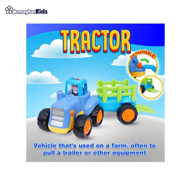 خرید حضوری و آنلاین اسباب بازی تراکتور هولا کد 326B در فروشگاه سیسمونی ارمغان
