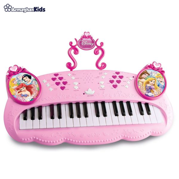 خرید حضوری و آنلاین کیبورد الکترونیکی کودک دیزنی مدل پرنسس در فروشگاه سیسمونی ارمغان