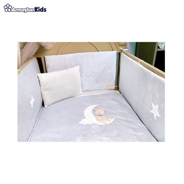 خرید حضوری و آنلاین سرویس خواب 7 تکه کودک و نوجوان ایسیز در فروشگاه سیسمونی ارمغان