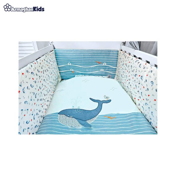 خرید حضوری و آنلاین سرویس خواب 7 تکه کودک و نوجوان ایسیز در فروشگاه سیسمونی ارمغان