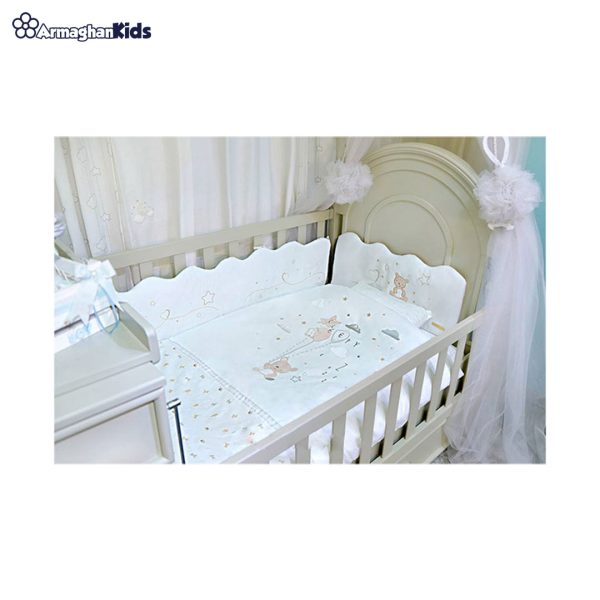 خرید حضوری و آنلاین سرویس خواب 7 تکه کودک و نوجوان ایسیز در فروشگاه سیسمونی ارمغان