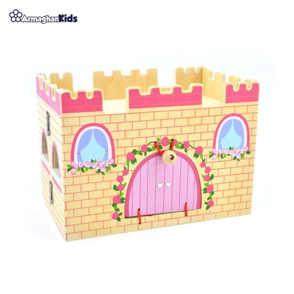 خرید حضوری و آنلاین اسباب بازی چوبی قصر یونیکورن پیکاردو در فروشگاه سیسمونی ارمغان
