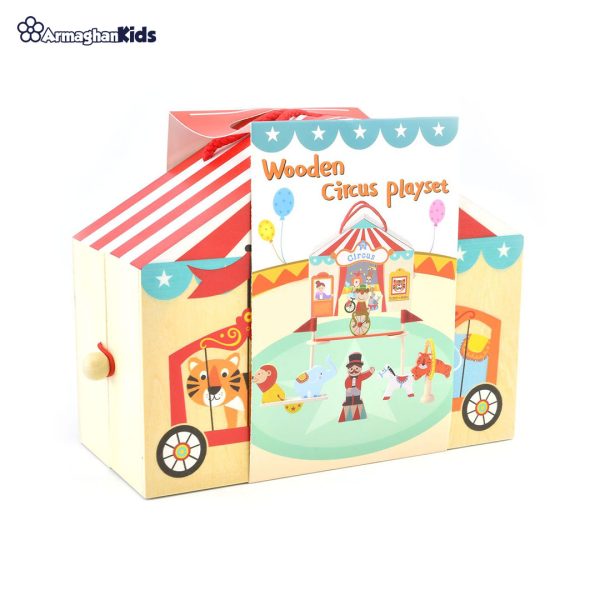 خرید حضوری و آنلاین اسباب بازی چوبی سیرک پیکاردو در فروشگاه سیسمونی ارمغان