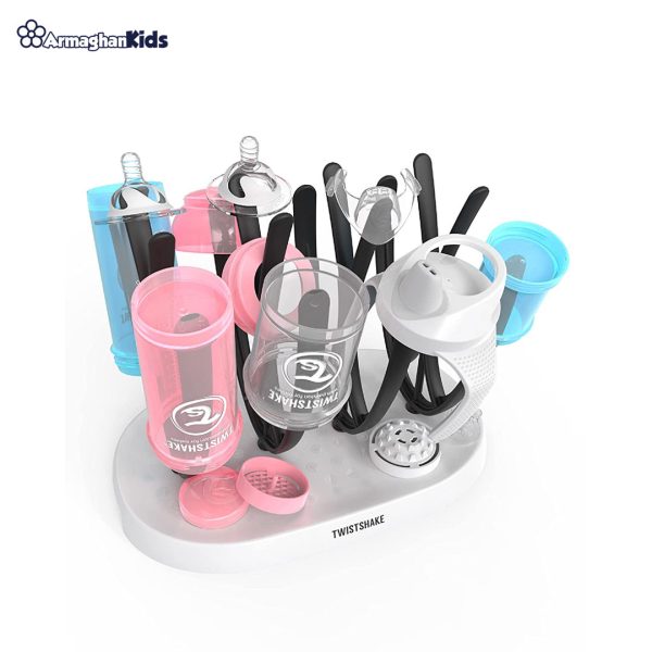 خرید حضوری و آنلاین استند خشک کن شیشه شیر تویست شیک در فروشگاه سیسمونی ارمغان