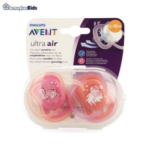 خرید حضوری و آنلاین پستانک 6 تا 18 ماه Philips Avent طرح فرشته و یونی کورن در فروشگاه سیسمونی ارمغان