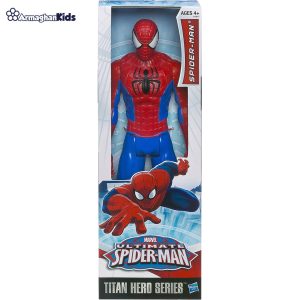 خرید حضوری و آنلاین فیگور اسپایدرمن Marvel Hasbro سری تیتان هیرو در فروشگاه سیسمونی ارمغان