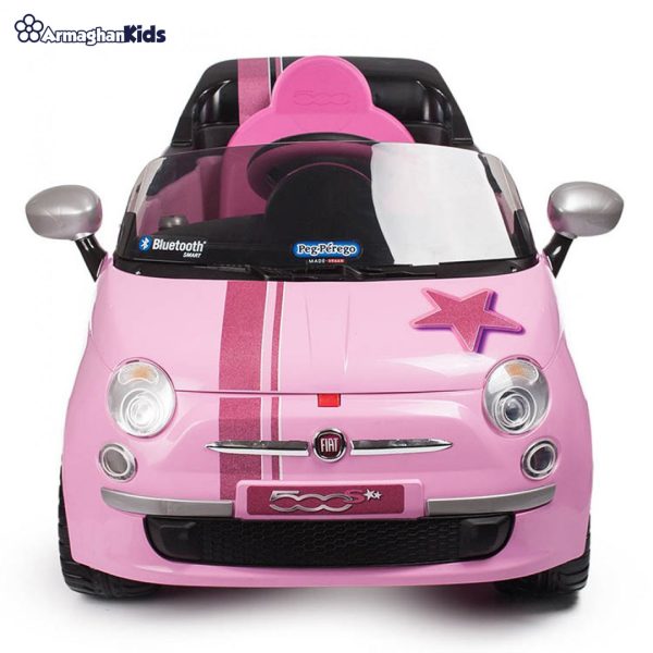 خرید حضوری و آنلاین ماشین شارژی تکنفره پگ پرگو مدل FIAT 500 STAR در فروشگاه سیسمونی ارمغان