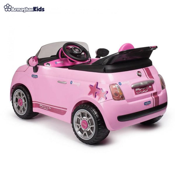 خرید حضوری و آنلاین ماشین شارژی تکنفره پگ پرگو مدل FIAT 500 STAR در فروشگاه سیسمونی ارمغان