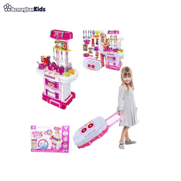 خرید حضوری و آنلاین اسباب بازی ست آشپزخانه موزیکال little chef در فروشگاه سیسمونی ارمغان