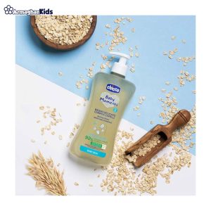 خرید حضوری و آنلاین شامپو سر و بدن کودک چیکو Chicco گلیسیرینه گیاهی و حاوی عصاره جو دوسر در فروشگاه سیسمونی ارمغان کودک