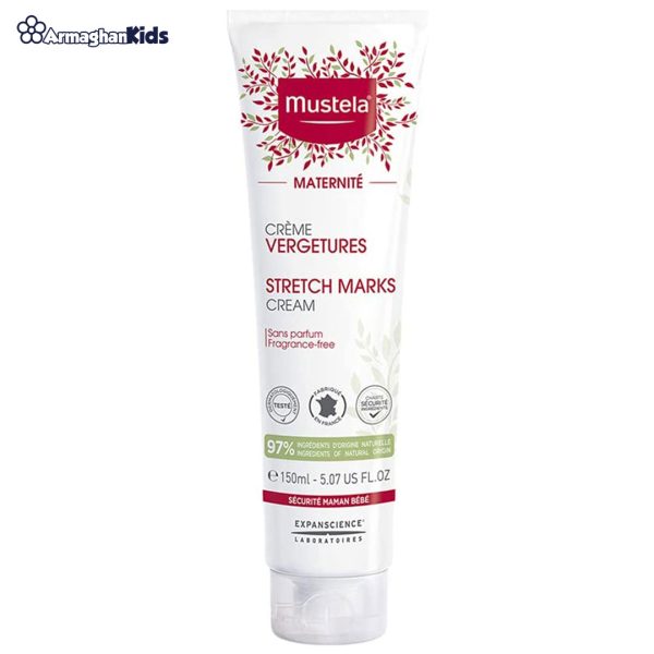 خرید حضوری و آنلاین کرم رفع ترک بدن موستلا مدل بارداری 3 در 1 در فروشگاه سیسمونی ارمغان