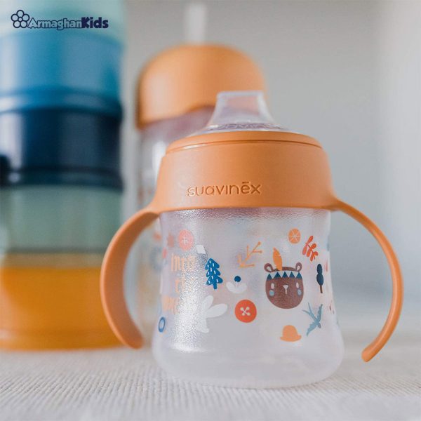 خرید حضوری و آنلاین لیوان آموزشی کودک سواوینکس Suavinex در فروشگاه سیسمونی ارمغان