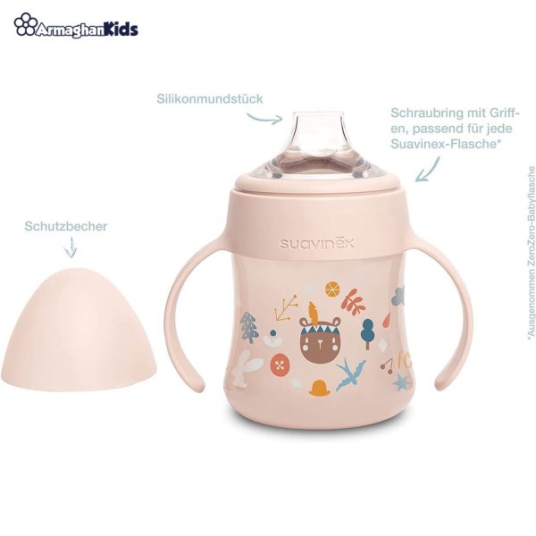 خرید حضوری و آنلاین لیوان آموزشی کودک سواوینکس Suavinex در فروشگاه سیسمونی ارمغان