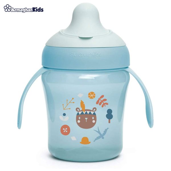 خرید حضوری و آنلاین لیوان آموزشی دهنی دار کودک سواوینکس Suavinex learning cup در فروشگاه سیسمونی ارمغان