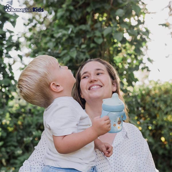 خرید حضوری و آنلاین لیوان آموزشی دهنی دار کودک سواوینکس Suavinex learning cup در فروشگاه سیسمونی ارمغان