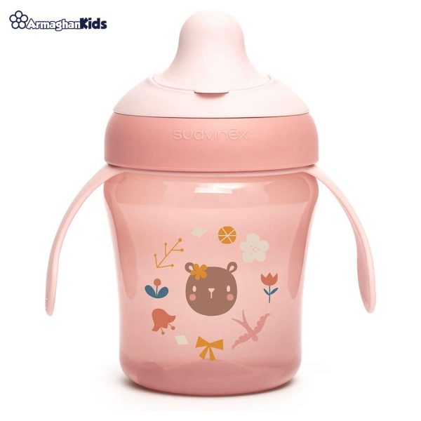 خرید حضوری و آنلاین لیوان آموزشی دهنی دار کودک سواوینکس Suavinex learning cup در فروشگاه سیسمونی ارمغان