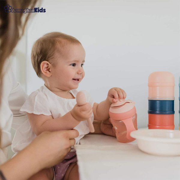 خرید حضوری و آنلاین لیوان آموزشی دهنی دار کودک سواوینکس Suavinex learning cup در فروشگاه سیسمونی ارمغان