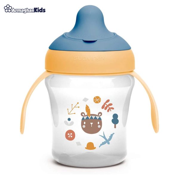 خرید حضوری و آنلاین لیوان آموزشی دهنی دار کودک سواوینکس Suavinex learning cup در فروشگاه سیسمونی ارمغان