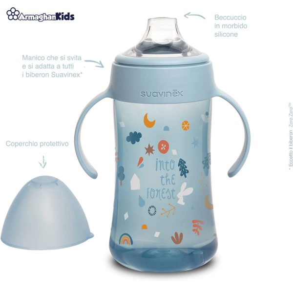 خرید حضوری و آنلاین لیوان آبمیوه خوری کودک سواوینکس مدل Suavinex second در فروشگاه سیسمونی ارمغان