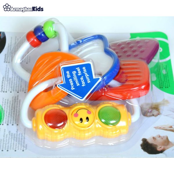 خرید آنلاین و حضوری جغجغه دندانگیر چراغدار هولا 306E در فروشگاه سیسمونی ارمغان کودک