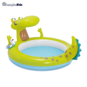 خرید آنلاین و حضوری استخر بادی کودک اینتکس طرح تمساح آبپاش مدل INTEX 57431 در فروشگاه سیسمونی ارمغان کودک