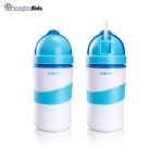 خرید حضوری و آنلاین لیوان آموزشی نی دار دوجداره کیدزمی در فروشگاه سیسمونی ارمغان کودک