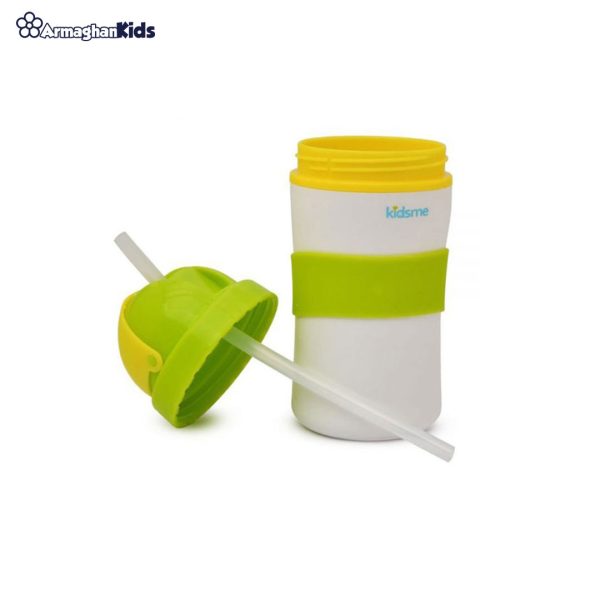 خرید حضوری و آنلاین لیوان آموزشی نی دار دوجداره کیدزمی در فروشگاه سیسمونی ارمغان کودک