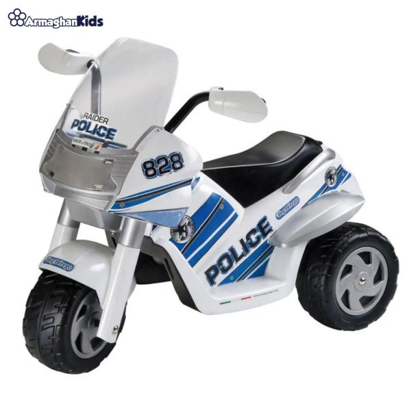 peg-perego-rider-police-828-1 خرید آنلاین و حضوری موتور شارژی پگ پرگو مدل Rider Police 828 در فروشگاه سیسمونی ارمغان کودک