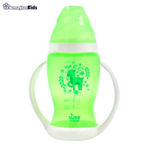 خرید آنلاین و حضوری لیوان ضد قطره وی کر Wee care حجم 300 میلی لیتر در فروشگاه سیسمونی ارمغان کودک