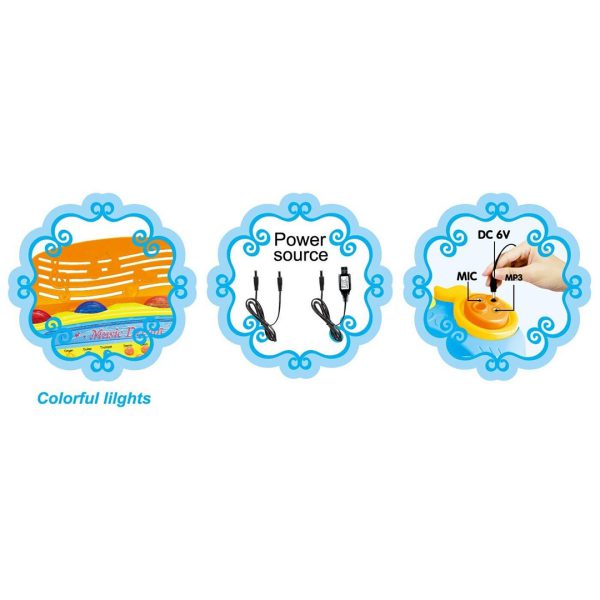 خرید آنلاین و حضوری اسباب بازی پیانو کودک مدل My Piano Musical set در فروشگاه سیسمونی ارمغان کودک - کیدز