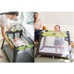 مشخصات٬ قیمت خرید تخت و پارک گراکو مدل Nimble Nook Pierce در فروشگاه سیسمونی ارمغان کودک - کیدز