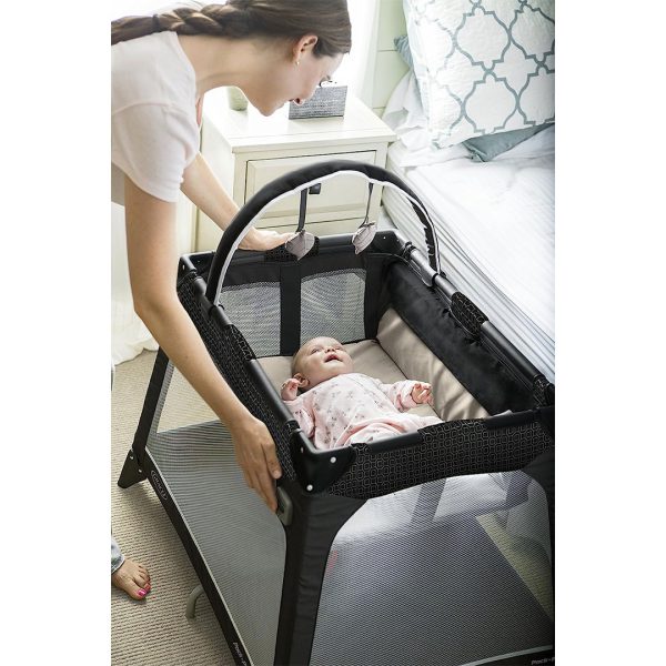 مشخصات٬ قیمت خرید تخت و پارک گراکو مدل Nimble Nook Pierce در فروشگاه سیسمونی ارمغان کودک - کیدز