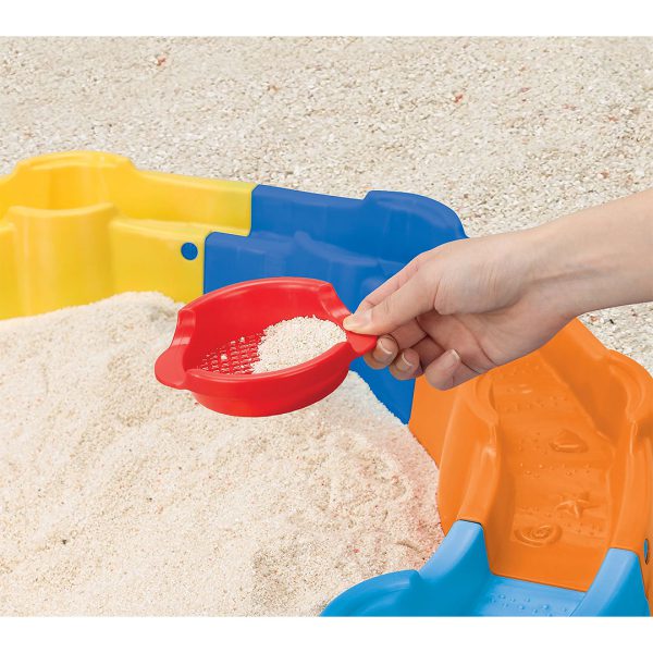 مشخصات، قیمت و خرید آنلاین و حضوری استخر شن بازی گرون آپ مدل ۳۰۲۸ در فروشگاه سیسمونی ارمغان کودک - کیدز