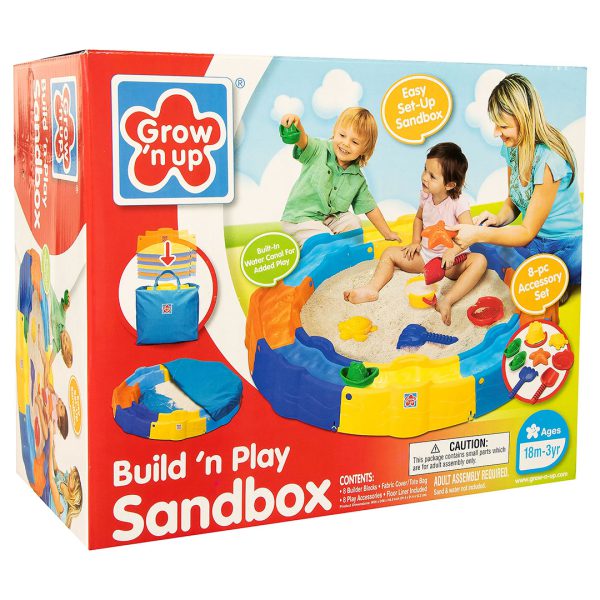 مشخصات، قیمت و خرید آنلاین و حضوری استخر شن بازی گرون آپ مدل ۳۰۲۸ در فروشگاه سیسمونی ارمغان کودک - کیدز