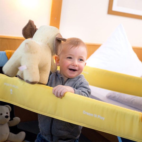 مشخصات٬ قیمت خرید تخت و پارک هاوک مدل hauck Dream'n Play در فروشگاه سیسمونی ارمغان کودک - کیدز