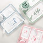 خرید آنلاین و حضوری ظرف غذای چهار تکه کودک کیکابو Kikka booدر فروشگاه سیسمونی ارمغان کودک