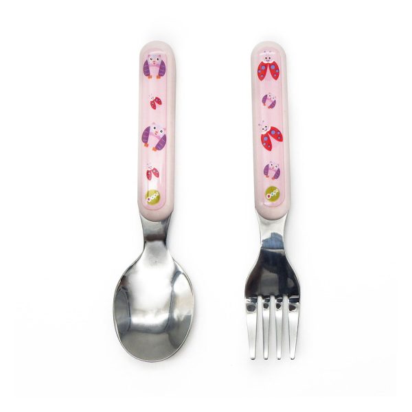 خرید آنلاین و حضوری ست قاشق چنگال کودک اوپس Oops در فروشگاه سیسمونی ارمغان کودک